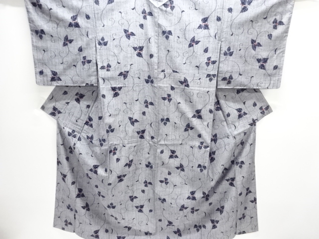 Japanese Kimono / Tsumugi Omeshi Silk